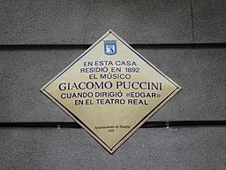 Puccini en Madrid.